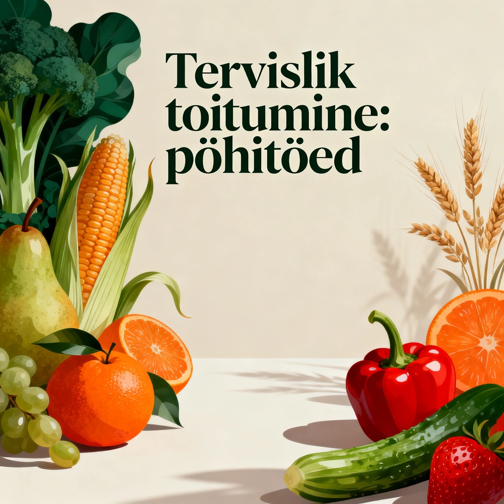 Tervislik toitumine: põhitõed